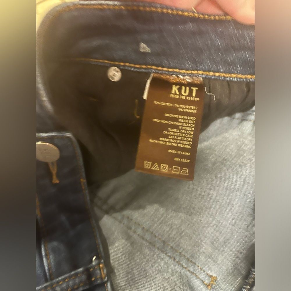 Kut from the Kloth Ankle Skinny Jeans Women Size 16S LIKE NEW - Picture 6 of 7